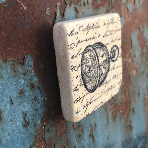 Pocket Watch Stone Magnet